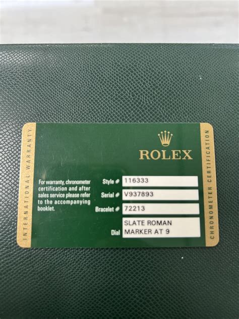 rolex warranty card history|rolex warranty card for sale.